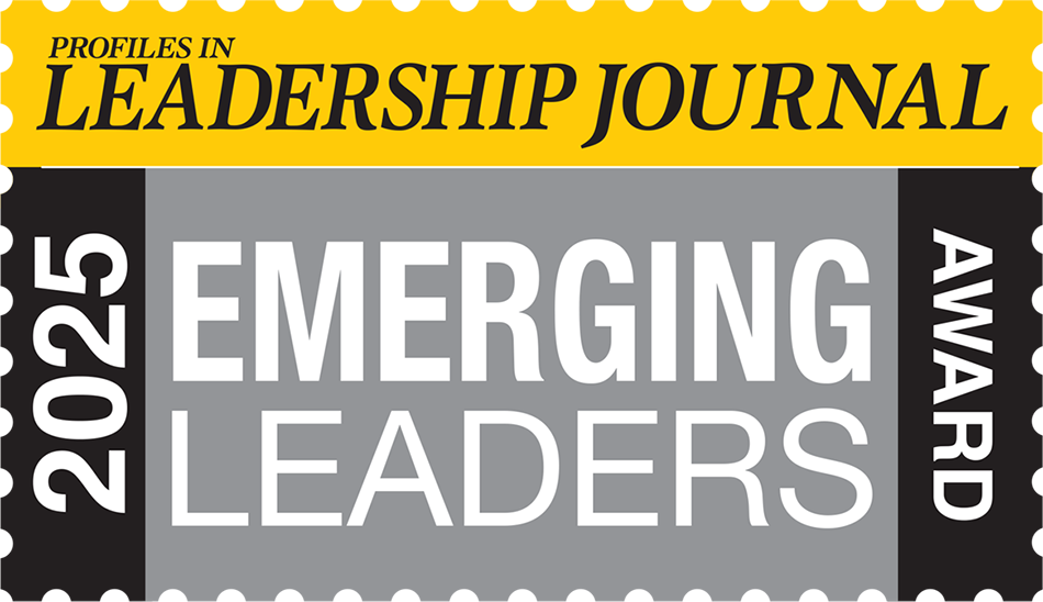 Profiles in Leadership Journal 2025 Emerging Leaders Award