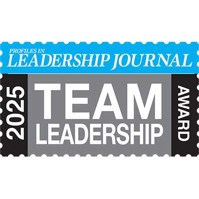 Profiles in Leadership Journal 2025 Team Leadership Award