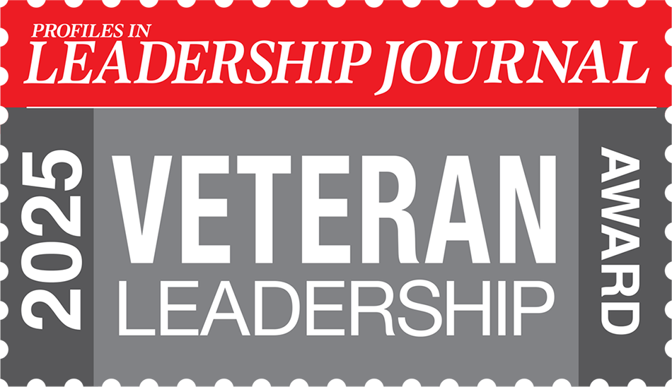 Profiles in Leadership Journal 2025 Veteran Leadership Award