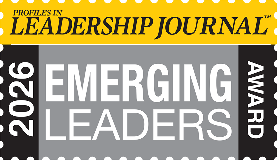 Profiles in Leadership Journal 2026 Emerging Leaders Award